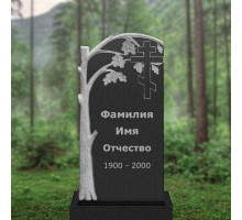 Памятник с деревом на могилу В86